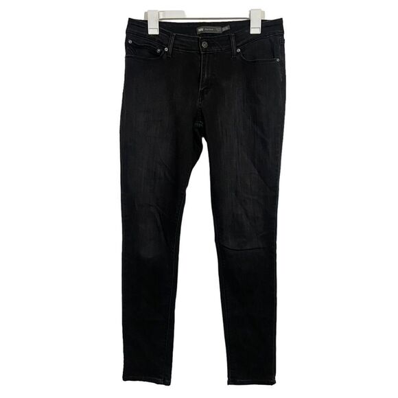 Levi’s Black Demi Curve Mid Rise Skinny Jeans - Picture 1 of 3